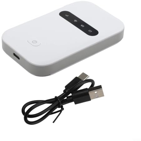 Router WiFi 4G 5G portatile: Hotspot wireless con batteria da 3000mAh, dispositivo Internet LTE a 300 Mbps per viaggi, auto, uso all'aperto, slot per scheda SIM, costruzione in ABS