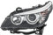 HELLA 1EL 009 449-011 Halogen/DE Scheinwerfer - für u.a. BMW 5 (E60) - ECE/CCC - für Rechtsverkehr - links