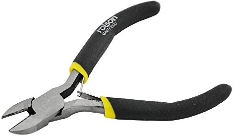 Rolson 20215 Mini Side Cutting Pliers, Black