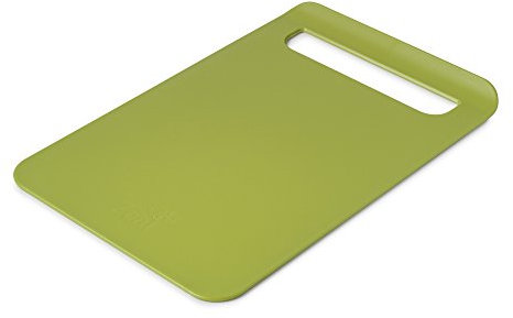 Zeal Straight to Pan” Slim Kitchen Chopping Board-Large (13”/34cm), Lime Green, 33.5 x 22.5 x 2 cm