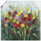 ARTland Wanddeko Poster & Kunstdrucke Wandposter 70 x 70 cm Botanik Blumenwiese Tulpe Malerei Bunt Tulpenwiese A5SH