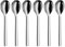 WMF Nuova Kaffeebecherlöffel Set 6-teilig, Kaffeelöffel groß 15,5 cm, Cromargan Edelstahl poliert,spülmaschinengeeignet,