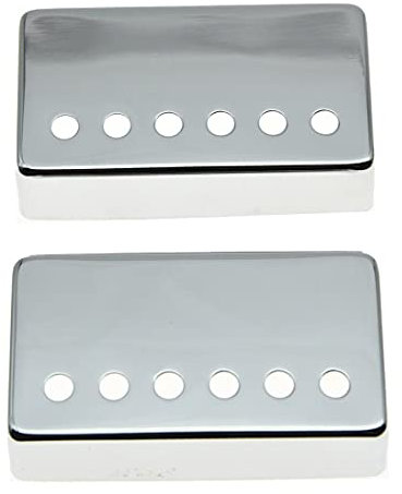 Kaish Humbucker-Abdeckung, Pickup-Cover, 50 mm Hals, 52 mm Steg, für Les Paul