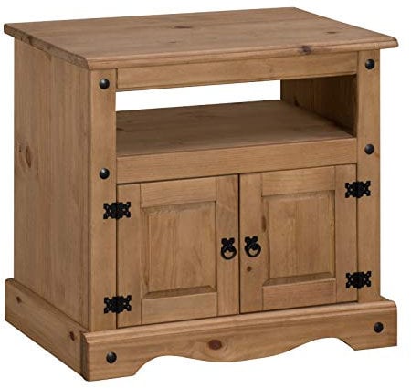 Corona Straight TV Unit Light Fiesta Wax