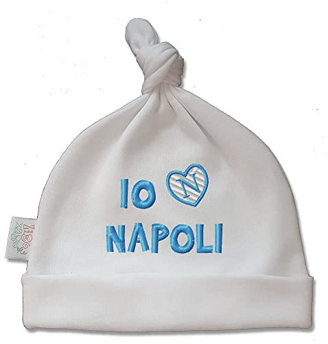Zigozago - Babymütze Ich Liebe Napoli - Größe 0-6 Monate