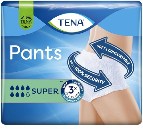 Tena Pants Super Small 12's x4