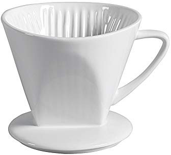 Porzellan Kaffee Filter 1x4 1 Loch Kaffeeefilter Permanent