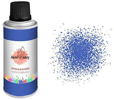 PAINT IT EASY Sprühfarbe, Sprühbastellack, Farbspray, 150ml, Königsblau