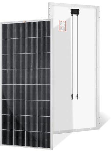 Richsolar - Panel Solar de 160 W, 12 V, Alta eficiencia, módulo policristalino, RV Marine Boat Off Grid