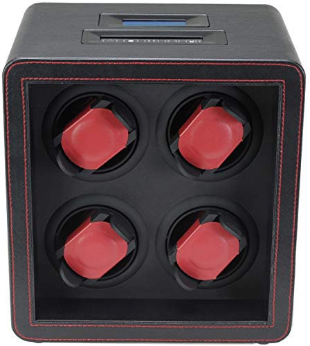 Safewinder Modul Racing Uhrenbeweger für 4 Uhren, perfekt für Safe oder Schrank