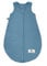 Julius Zöllner Sommerschlafsack Musselin, 0,5 TOG, waschbar bei 40°C, Made in Germany, OEKO TEX Standard 100, blau, Gr. 80/86