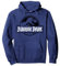 Jurassic Park Peach Distressed Logo Sweat à Capuche