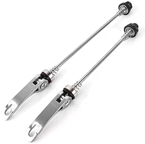 PLATT Bike Quick Release Skewers MTB Wheel Hub Skewers Front and Rear Axle Fit for Road Bike,Mountain Bike, BMX (1Pair) (sl01)