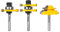 MNA Tongue and Groove Bits & 45 Degree Lock Miter Router Bit, 1/4 Inch Shank Wood Milling Cutter Bits