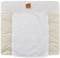 Baby Delux Wickelauflage 70x75 cm weiche Wickelunterlage Wickeltischauflage mit Frotteeauflage wasserdicht waschbar (Safari)
