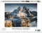 Ambassador 7230759 Dolomiten, 1000 Teile Puzzle für Erwachsene und Kinder ab 10 Jahren, Photographer's Collection, Tobias Hägg, Berge, Alpen, Landschaftspuzzle