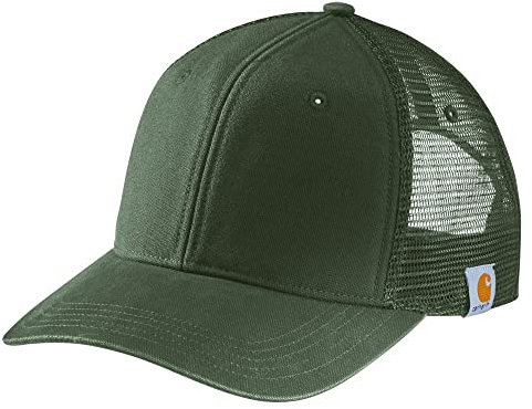 Carhartt Canvas Mesh Back cap, Cappellino Unisex - Adulto, Moss,