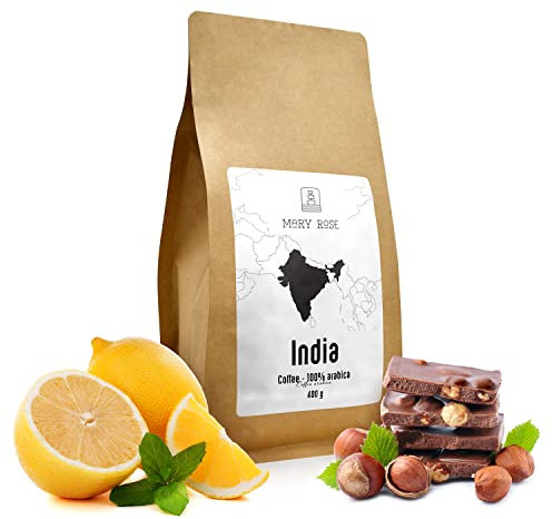 Mary Rose Kaffeebohnen Indien Karnataka | Indischer Kaffee | Kaffeespezialitäten | Omniroast | Indien | Frisch gerösteter Kaffee | 400g
