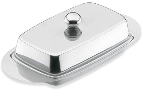 Suinga Mantequillera en Acero Inoxidable [11 x 22 cm]