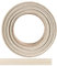 ME:NaMa Schrägband aus 100% Baumwolle - 10 m x 25 mm (gefalzt) - Hochwertiges Einfassband, Baumwollband, Schrägband - Ideal zum DIY-Nähen - In Belgien hergestellt, auf Einer Rolle (Natur)