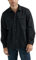 Wrangler Authentics Men's Long Sleeve Classic Woven Shirt, Black, Medium