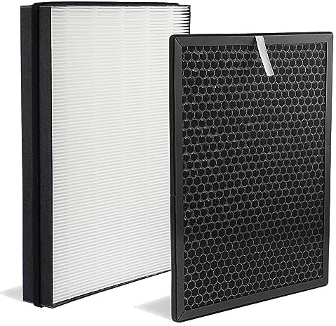 BAMBOOST Juego de filtros HEPA y filtro de carbón activado compatible con purificadores de aire Philips AC2889, AC2887, AC2882, AC3829/10 (Series 3000i), número de pieza FY2422/30 FY2420/30