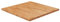 Homgoday Quadratische Tischplatte Hellbraun 70x70x2,5cm Massivholz Eiche behandelt, Ersatztischplatte, Tischplatte, Desk Desktop, Arbeitsplatte