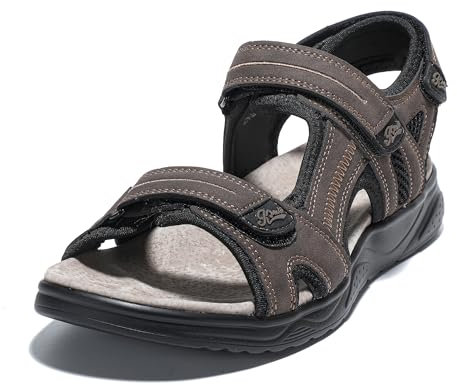 JOMIX Sandales de Randonnée à Scratch Homme Pour Sport Mer Plage Chaussures d'été