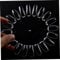 Nail Colour Display Wheel, 1Sheet Nail Practise Chart Wheel Palette, Nail Art Tips Practice Display Board, Nail Art Practice Wheel, False Nail Tips Palette, Nail Polish Display Chart