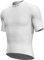 Wulibike Cycling Jersey Mens,Reflective Road Bike Jersey Breathable Quick Dry and 3 Pockets Cycle Shorts Sleeve Shirt-White L