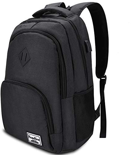 YAMTION Rucksack Herren und Damen,Groß 17.3 Zoll Schultasche Schulranze Schulrucksack Jungen Teenager Laptop Rucksack Uni Studium Schule Arbeit