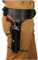 Vnook Mittelalterlicher Vintage-Pistolenholster, PU-Leder, Taillenpistolenholster, Steampunk-Stil, Revolverholster for Halloween, Cosplay, Kostüm, Taillenzubehör(Size:Black)