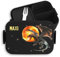 Kinder Bento Box Midi Lunchbox Mepal Bentobox - Drache - Brotdose mit Drachen für Jungen | Personalisierbar mit Namen | Geschenk für den Schulstart und Kindergarten - 900 ml - Schwarz - schule