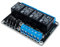 Innfeeltech 1pcs DC 24V Relay Module 4 Channel Relay with Optocoupler High or Low Level Trigger Placa de expansión