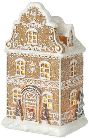 Heaven Sends Gingerbread House with Trees 20 Centimetre Tabletop Decoration