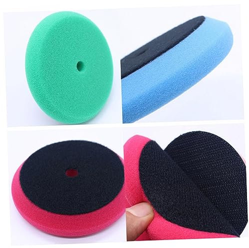Mobestech Förmige Schwamm-Pads Für Auto Versiegelungspolierpad Geeignet Für Platten Langlebiger Schwamm Für Wachs Und Politur