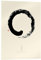 Posterlounge Enso, cercle zen Japonais I Tableau en verre acrylique de Thoth Adan 13 x 18 cm Beige Tableaux Décoration murale
