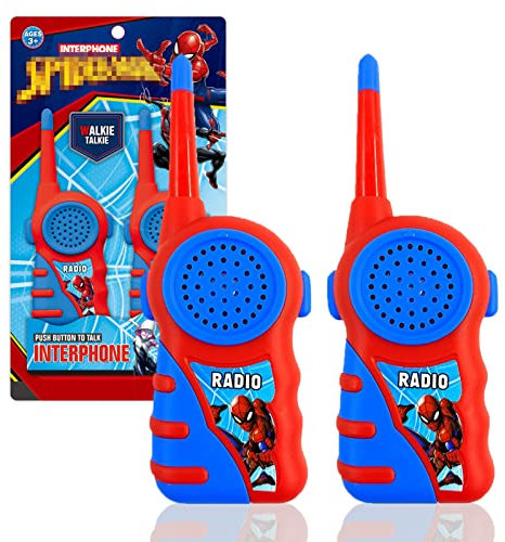 Walkie Talkie Kinder,2 Stück Walkie Talkie Spielzeug ab 3 4 5 6 7 8 Jahre Junge und Mädche Funkgeräte Set Kinder Spielzeug Walki Talki Geschenke für Abenteuer im Camping,Wandernn,Freien
