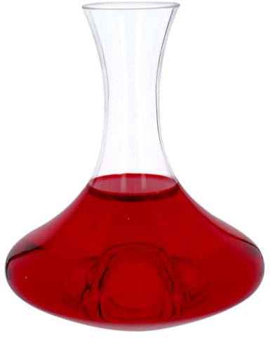 Wine Decanter Wine Carafe Decanting Carafe for Wine Red Wine Decanter Thick Glass Wide Base Decanter Wine 1.85 litres Red Wine Aerator Carafe Decanters