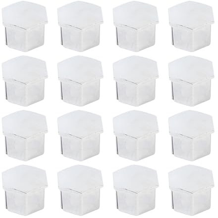 19PCS Universal Car Wheel Nut Caps,19mm Plastic Lug Nut Covers Car Wheel Hub Screw Exterior Decoration Auto Bolt Caps with Removal Tool, Protection Cap Replacement for Cars