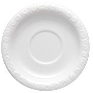 Rosenthal 10430-800001-14721 Maria - Plato de café (12 cm), Color Blanco