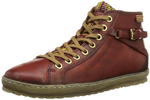Pikolinos Sneakers in Leder Lagos für Frauen Farbe Rojo