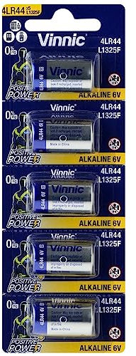 Vinnic L1325F Pila 6V, pack con 5 unidades