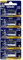 Vinnic L1325F Pila 6V, pack con 5 unidades