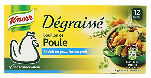 Knorr Bouillon Poule Dégraissé 12 Cubes 120 g
