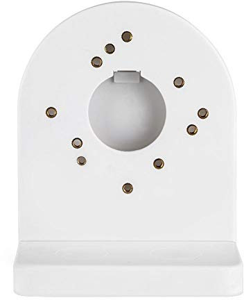 Universal ABS Plastic Dome Camera Bracket,VBESTLIFE Adjustable Anti-static Indoor/Outdoor Wall Ceiling Mounts Stand for Smart Security CCTV/DVR/IP Camera Security Surveillance Mounting Bracket, White