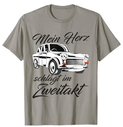 Trabi T-Shirt Trabant Rennpappe Zweitaktauto T-Shirt