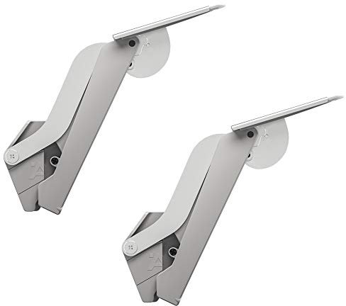 Gedotec porte-rabat armoires de cuisine rabat ferrures de meubles ajustables Häfele Free Space 1.11 | Modèle E 3,2-13,4 kg | Quincaillerie d'ameublement | 1 jeu