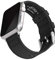 Archer Watch Straps - Correas de Reloj de Tela para Apple Watch (Negro, Plata, 40/41/42mm)