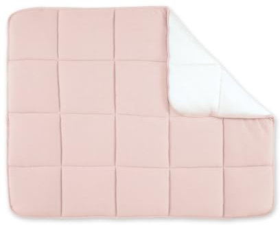 BEMINI Laufstalleinlage Krabbeldecke Pady tetra jersey + jersey Blush